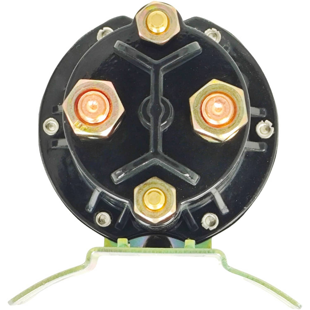 Solid Spare 12V Snow Plow Solenoid Motor Relay Fit for Boss HYD01633 HYD08831 4 Terminal