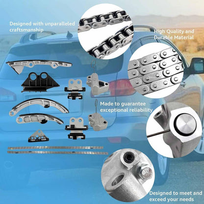 Solidspare Timing Chain Kit For 2006-2009 Subaru Legacy Outback B9 Tribeca Ez30d 3.0l New