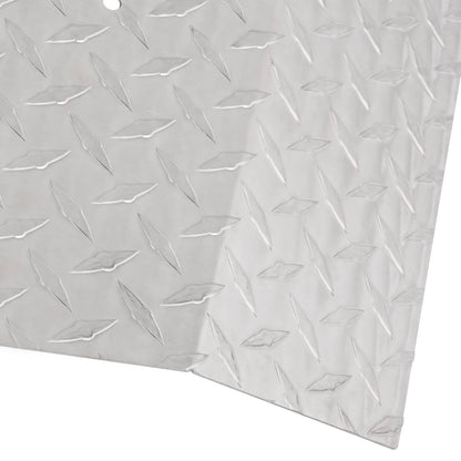 Solidspare Aluminum Diamond Plate Shock Shield Bumper Cover For EZGO Medalist/TXT/PDS 01-13
