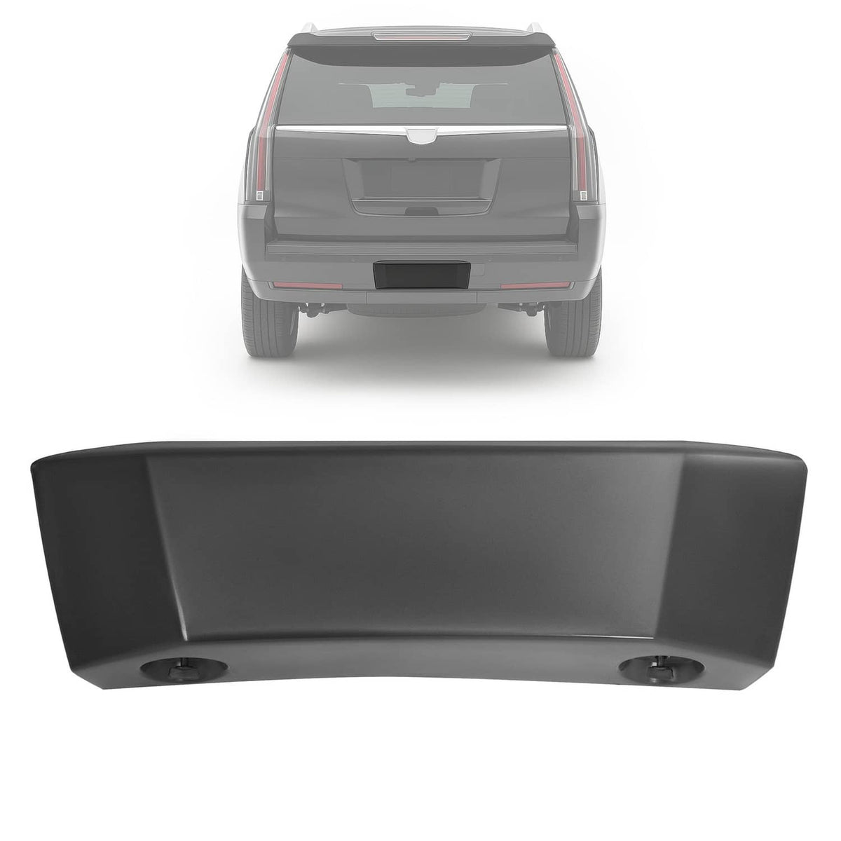 Solid Spare New Rear Trailer Tow Hitch Panel Cover For Cadillac Escalade ESV 2015-2020
