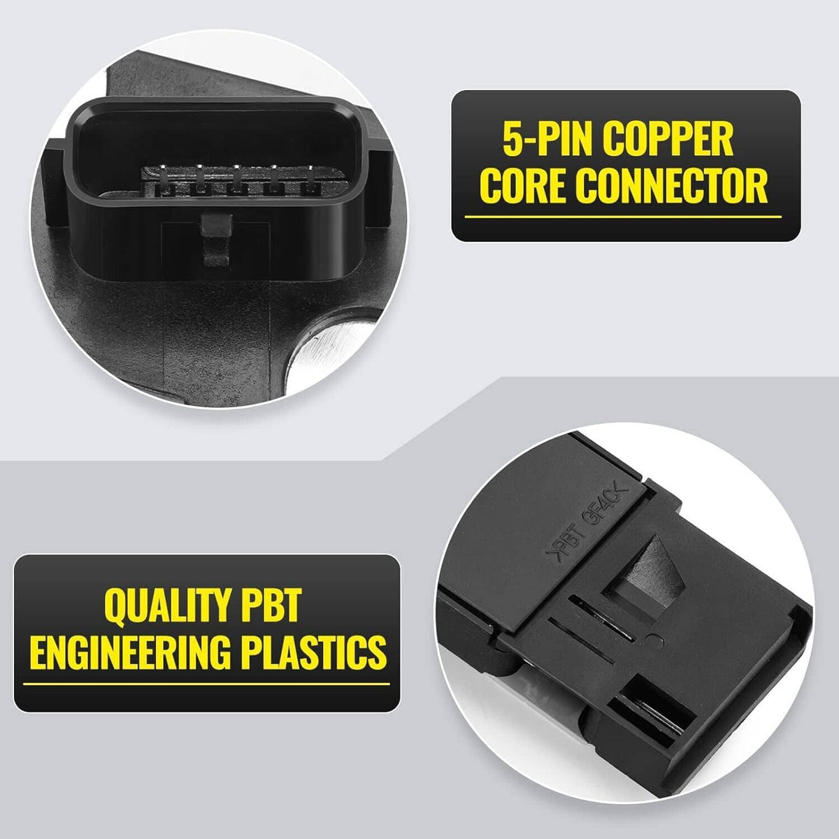 Solidspare Mass Air Flow Meter Sensor MAF For 2005-2015 Nissan Frontier 2.5L L4 22680-7S000