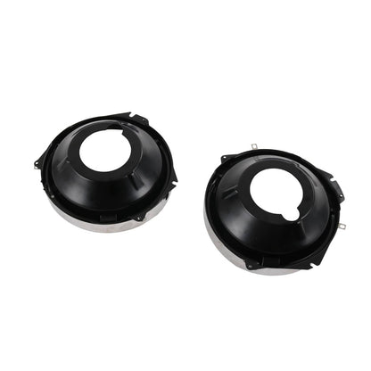 Solidspare Headlamp Retaining Ring Mounting Bucket Kit w/ hardware Camaro Nova rings 28pcs