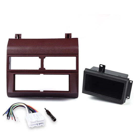 Solid Spare Fit For 88-94 Chevy GMC Trucks Car Stereo Radio Dash Kit Antenna Harness Red