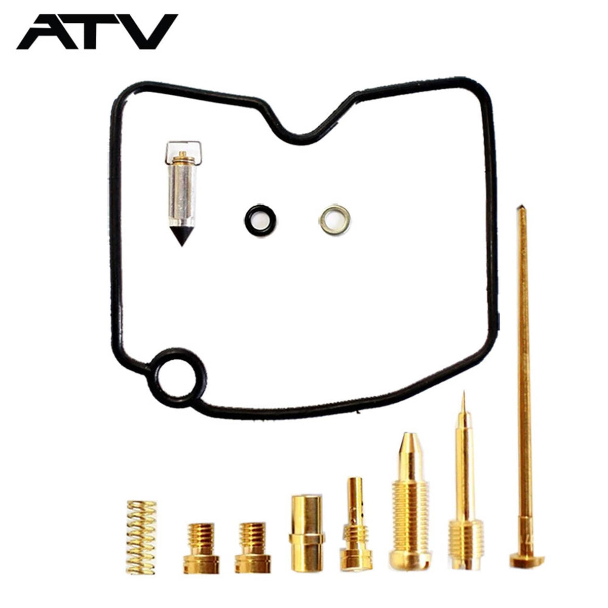 Solidspare Carburetor Rebuild Kit For Arctic Cat 400 2004-2006 Four Wheeler