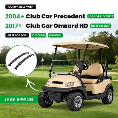 Solidspare 4 Leaf Rear Leaf Spring Kit For Club Car Precedent 2004+ Onward 2017+ #102509301