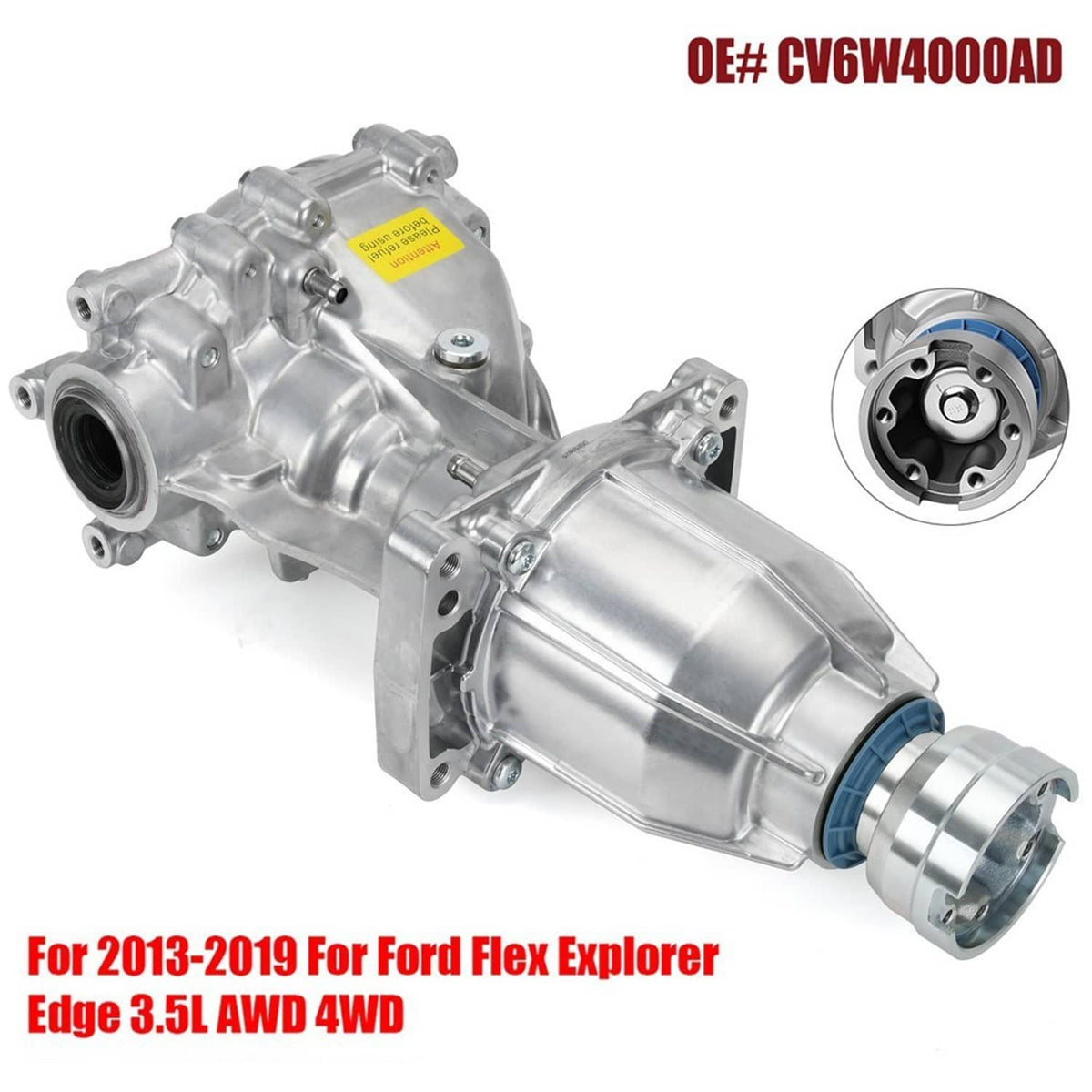 Solidspare New Rear Differential For 2013-2019 Ford Edge 3.7L 3.5L MU7Z4000J CV6W-4B025-DF