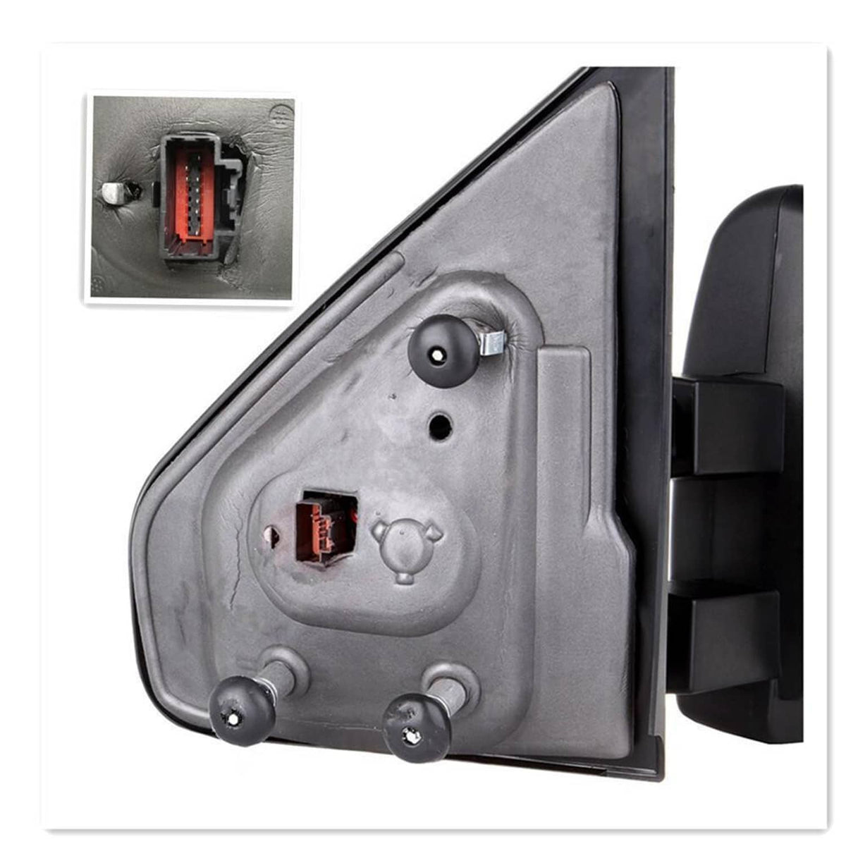Solidspare For 2007-2014 Ford F150 Pickup Towing Power Heated Tow Mirrors Set Signal puddle