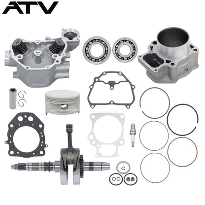 Solidspare Crankshaft Cylinder Head bearing Rebuild Kit For Honda Foreman TRX500 2012-2022