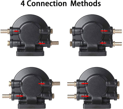Solidspare S3213 3/8" NPT Fuel Filter / Water Separator System Fit Marine outboard Motor