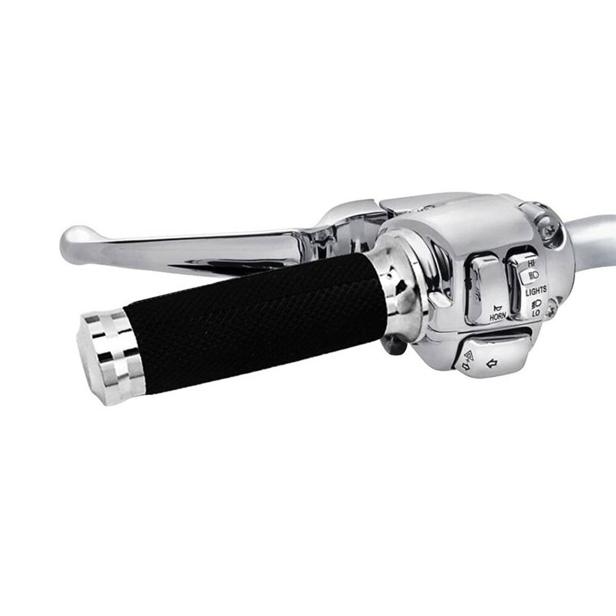 Solidspare 1" Hand Grip Cable Throttle For harley Touring Street Road Glide Softail Suzuki