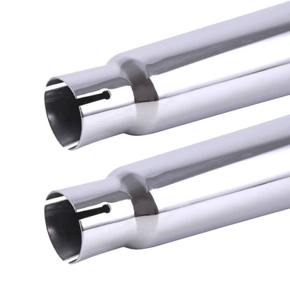 Solidspare Exhaust Pipes Slip-Ons Mufflers for Harley Electra Road King Street Glide 95-16