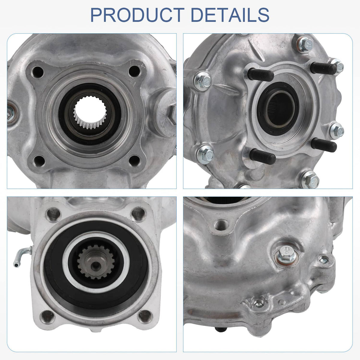 Solidspare Rear Final Gear Differential Fit Honda Rancher 2000-2006 TRX350 2005-2007 TRX400