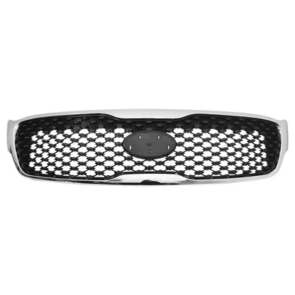 For 2016-2018 Kia Sorento Front Upper Grille Radiator Sight Cover Set 86360C6000