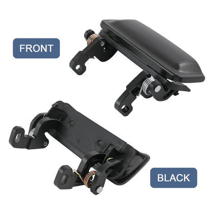 Solidspare Metal Door Handle Exterior Outside Black L Driver or R Passenger for Ford Mazda
