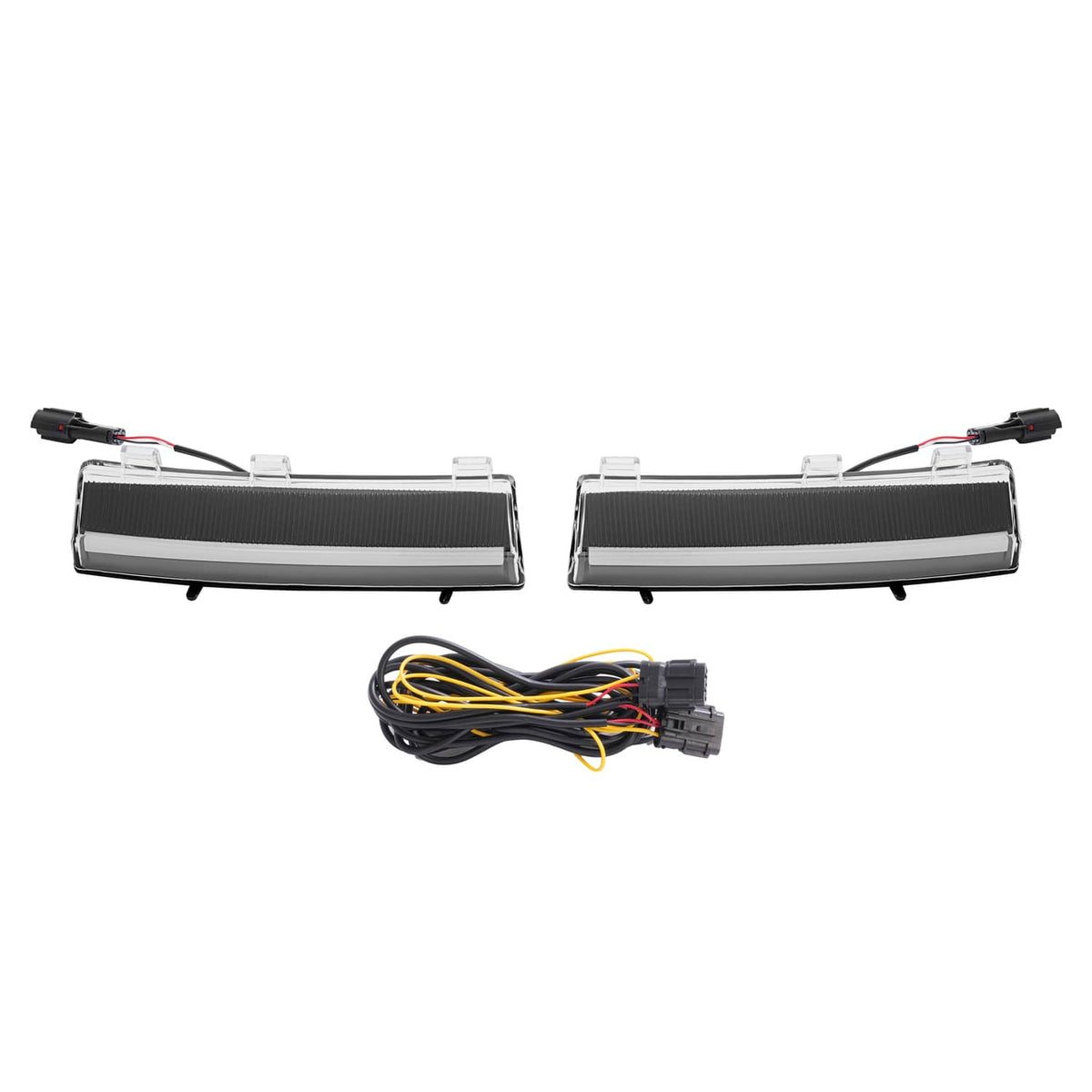 Solid Spare 2PCS LED Turn Signal Lights Side Marker Lamps+DRL For Nissan 350Z LCI 2006-2009