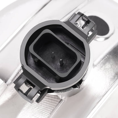 Solid Spare For Chevrolet Colorado 2021-2022 Clear Fog Lights w/ Chrome Bezel Wires Switch