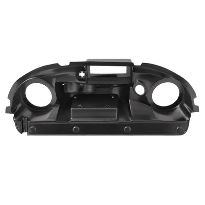 Solidspare For Club Car Precedent Carbon Fiber Style Golf Cart Radio Dash Dashboard Cover
