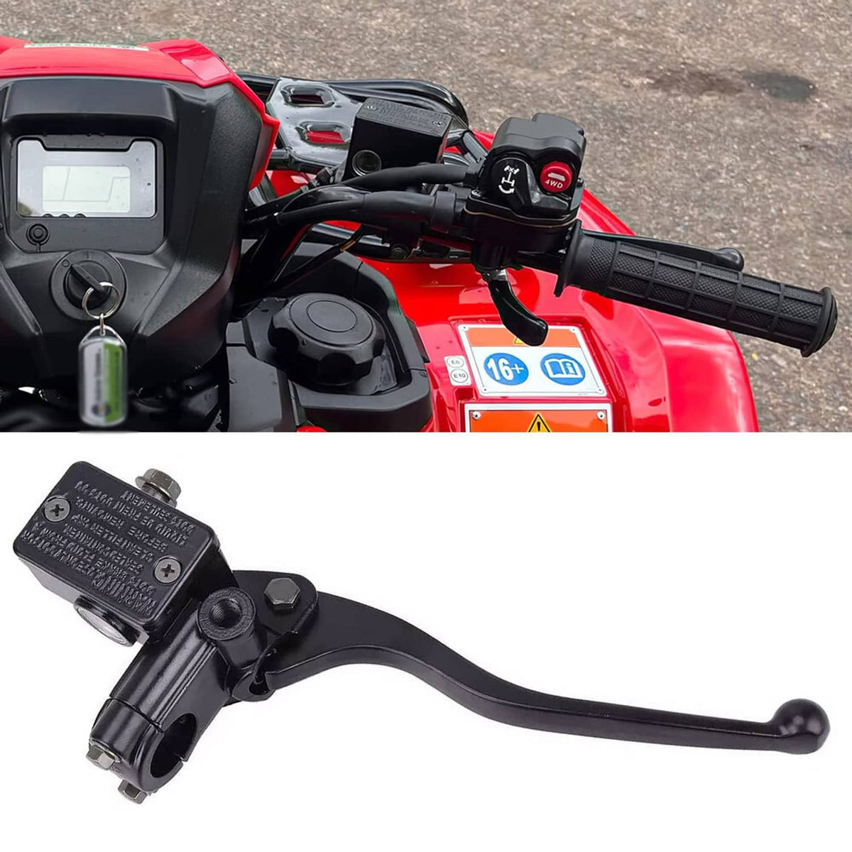 Solidspare For Honda Foreman 450 TRX450ES/FE/FM/S 4x4 ES S Brake Master Cylinder 1998-2004