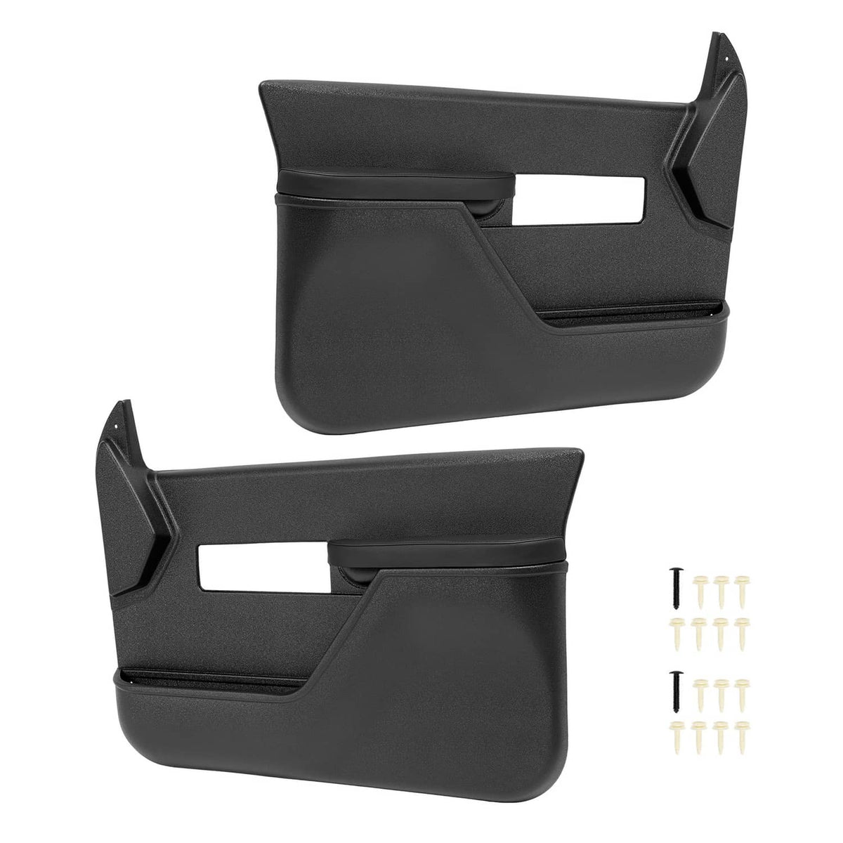 Solid Spare For 90-94 Chevy Chevrolet GMC Sierra Silverado Inner Door Panel Driver Passenger