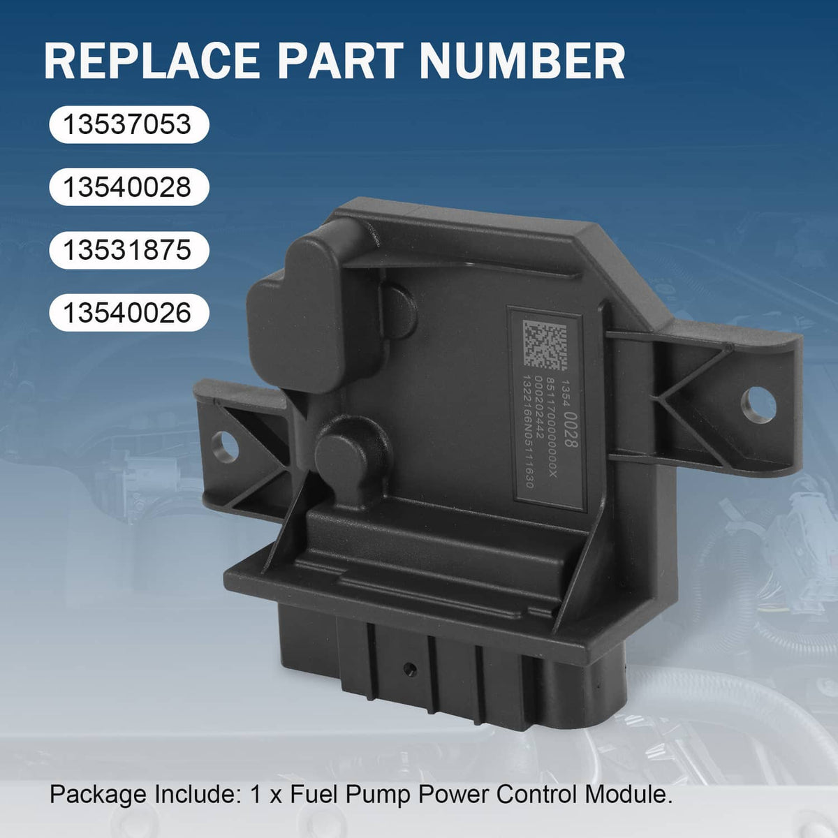 Solidspare For 2019-2021 Chevy Silverado Fuel Pump Control Module 13540028 13537053