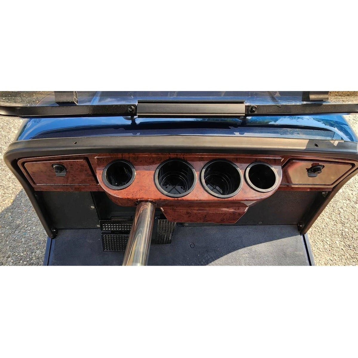 Solidspare For Yamaha G14 G16 G19 G22 Golf Cart Wood Grain Dash Assembly DashBoard Kit