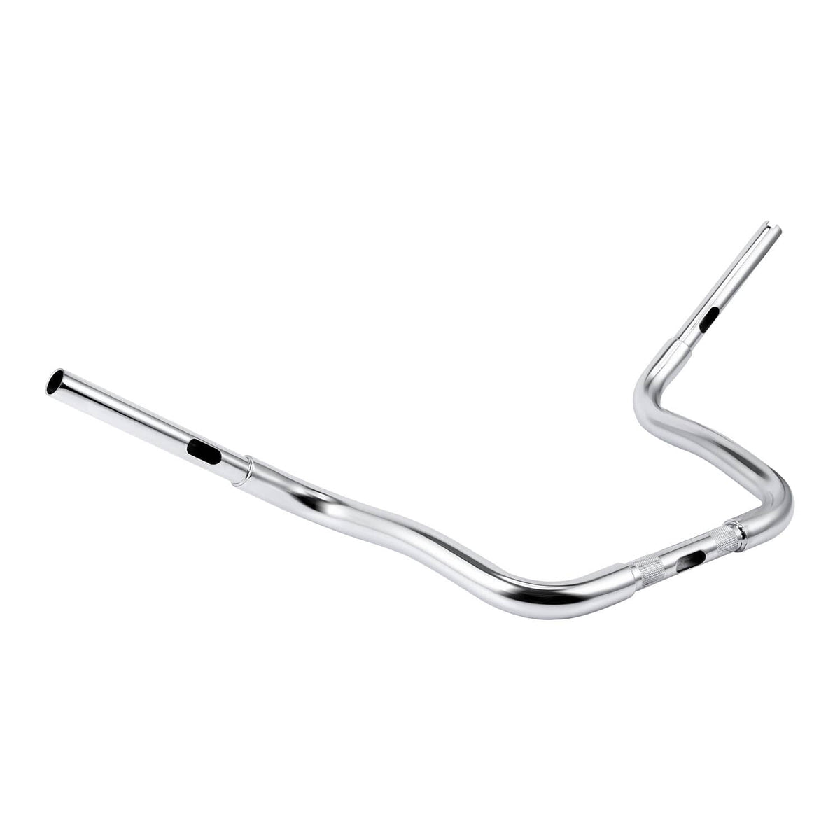 Solidspare Chrome Rise 12" APE Hanger Handlebar For Harley Softail Road King Road Glide