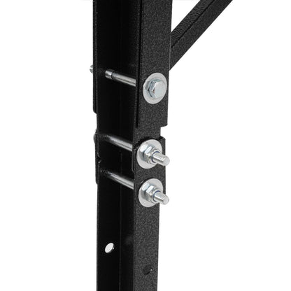 Solidspare 2 Adjustable Trailer Side Ladder Rack Exterior Wall Mount For Enclosed Trailers