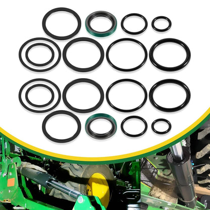 Solidspare 2 Pack AM36221 Stabilizer Cylinder Seal Kit for John Deere Rod: 1.125” Bore: 2”