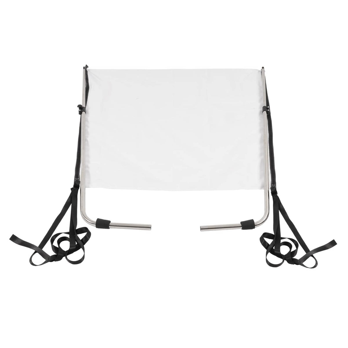 Solidspare White Boat Sun Shade 304 Stainless Steel+Fabric Canopy For Universal Boat