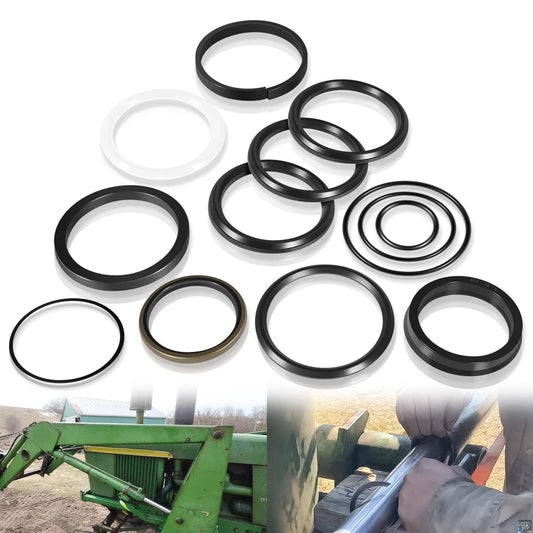 Solid Spare AW16443 Hydraulic Cylinder Seal Kit For John Deere 148 158 168 Farm Loader