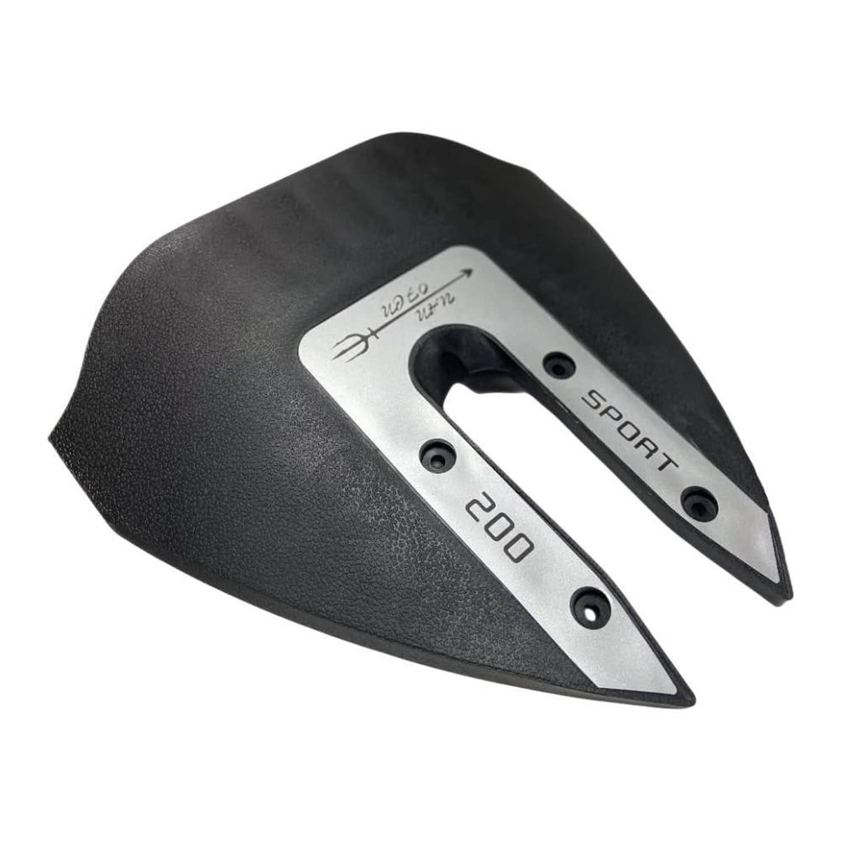 Solid Spare Sport 200 Black Hydrofoil For 8 to 40HP Stabilizer Outboard Lower Unit Boat