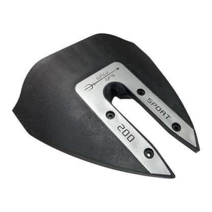 Solid Spare Sport 200 Black Hydrofoil For 8 to 40HP Stabilizer Outboard Lower Unit Boat