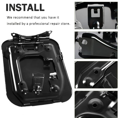 Solidspare Black Gas Lid Door Fuel Door 77350-08020 For 2011-2020 Toyota Sienna 2.7L 3.5L
