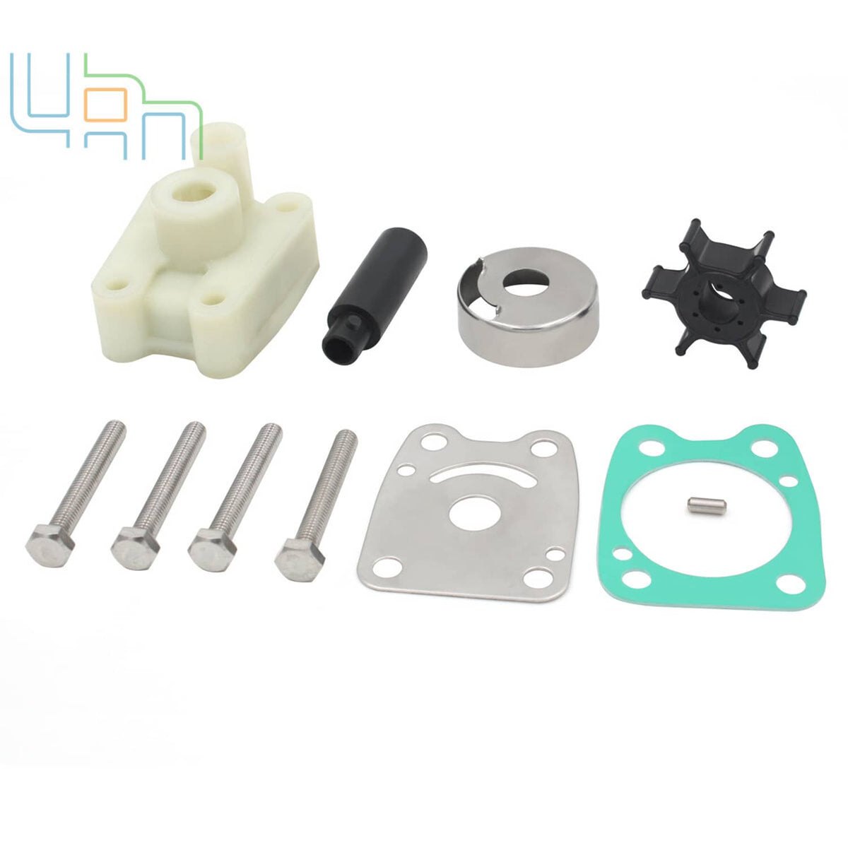 Solid Spare Outboard Water Pump Impeller Repair Kit 6E0-W0078-A2-00 for yamaha 4HP 5HP