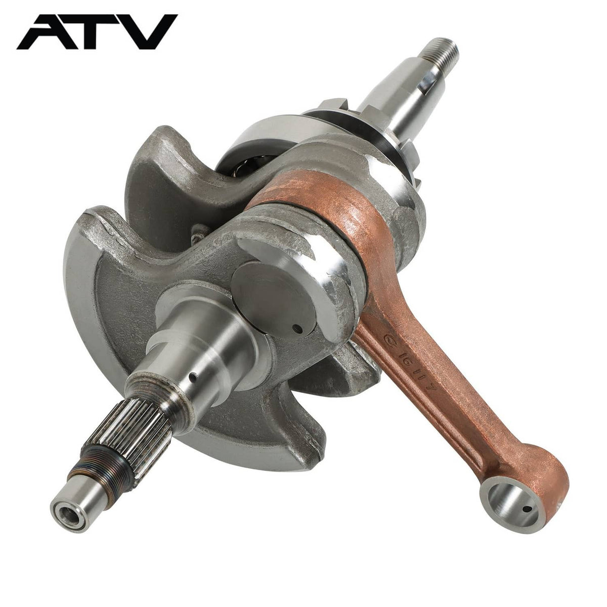 Solidspare 2007-2013 For Yamaha Grizzly Kodiak Viking 700 Crankshaft Assy 3B4-11400-00-00