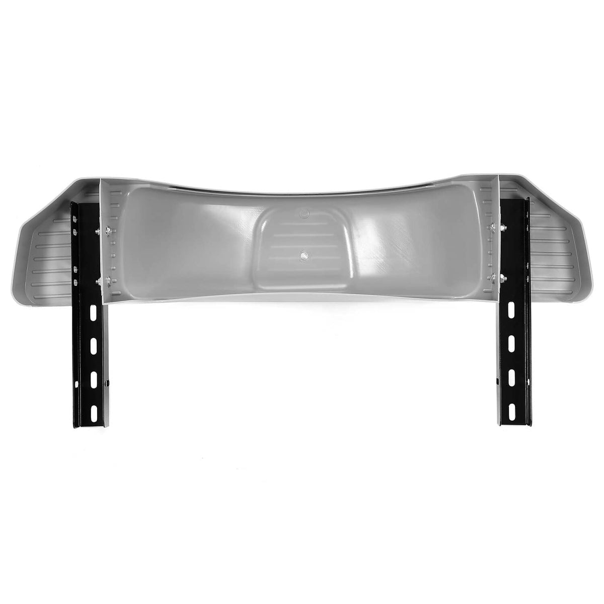 Solidspare 2PCS 12" Trailer Fenders w/Steps Wheels Tires Skirt Boat Gray Single Axle 300LBS