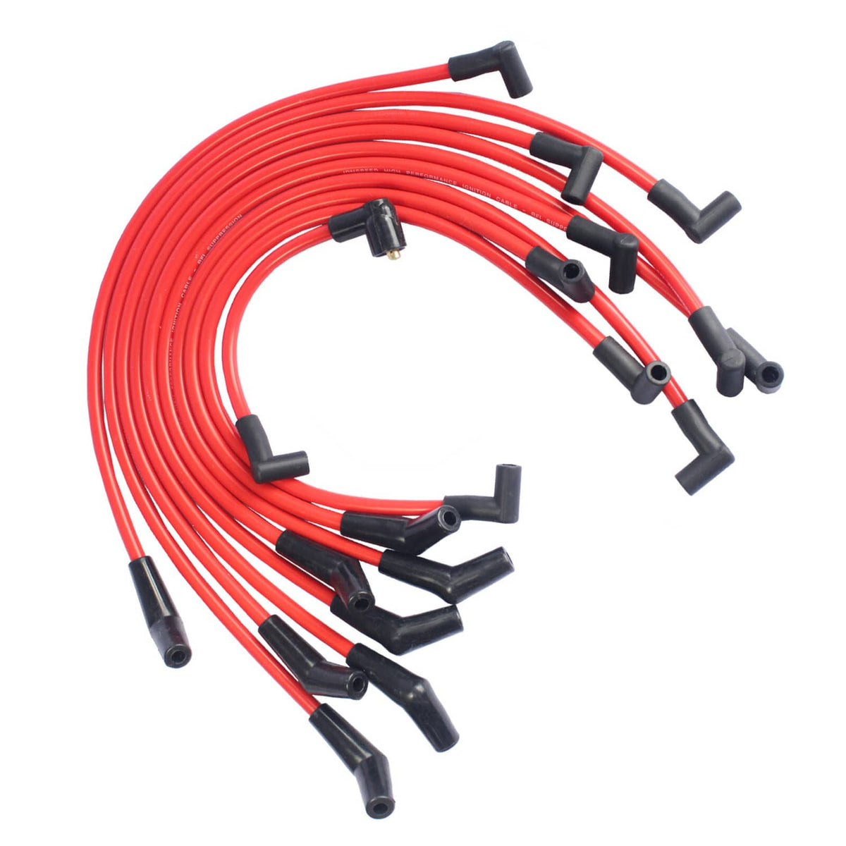 Solidspare FOR SMALL BLOCK FORD 289-302 Small HEI Distributor + SPARK PLUG WIRES
