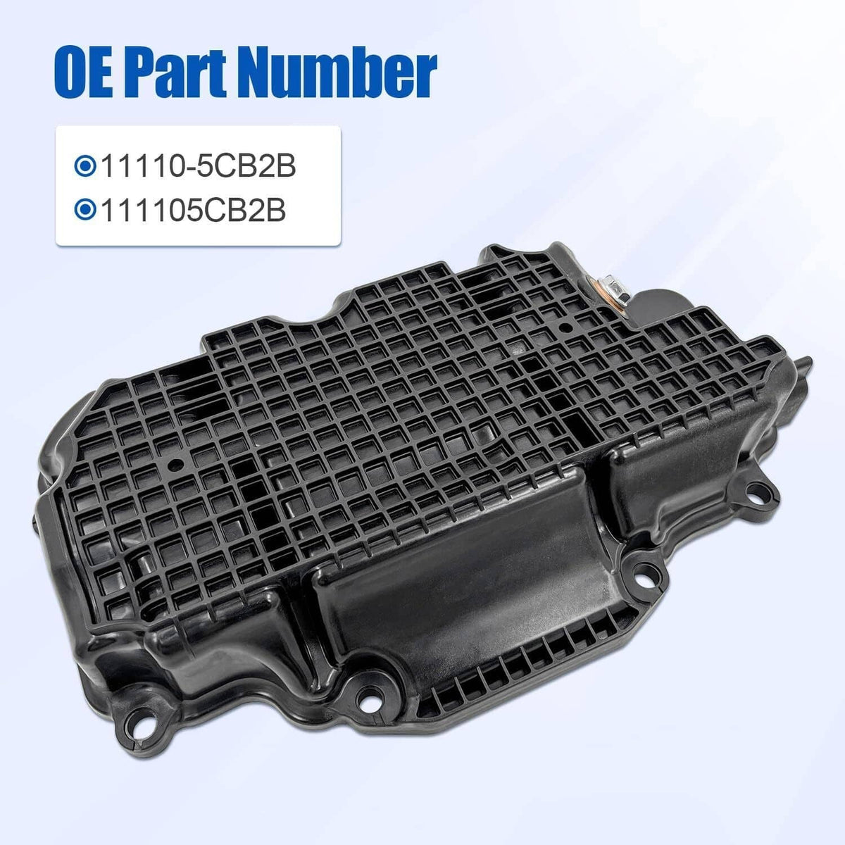 Solidspare Engine Oil Pan w/ Gasket 111105CA2A for 2017-2022 Infiniti Q50 Q60 3.0L V6 RWD