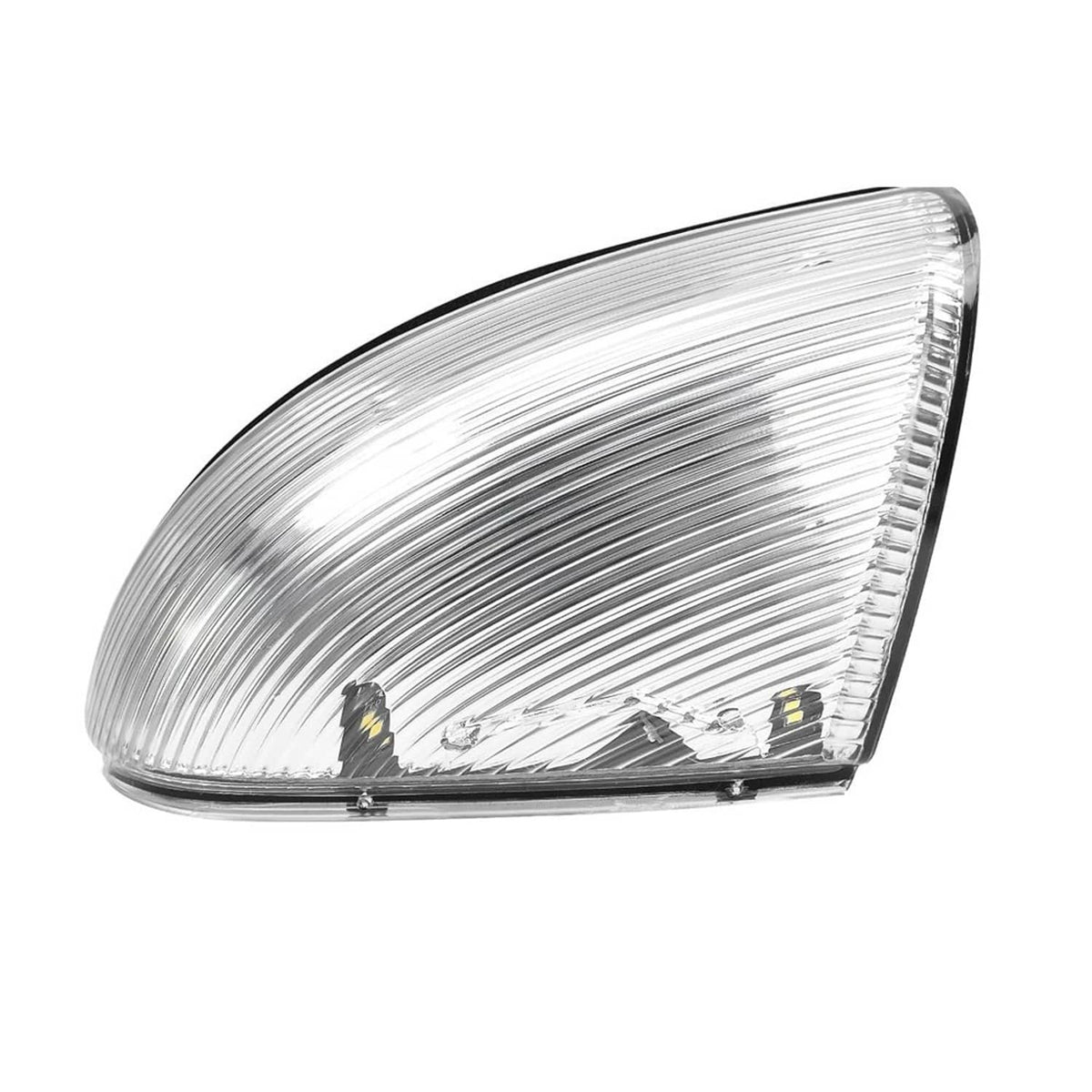 Solidspare Left/Driver Manual Fold & Heated & Temp Sensor Mirror For 2013-19 Dodge Ram 1500