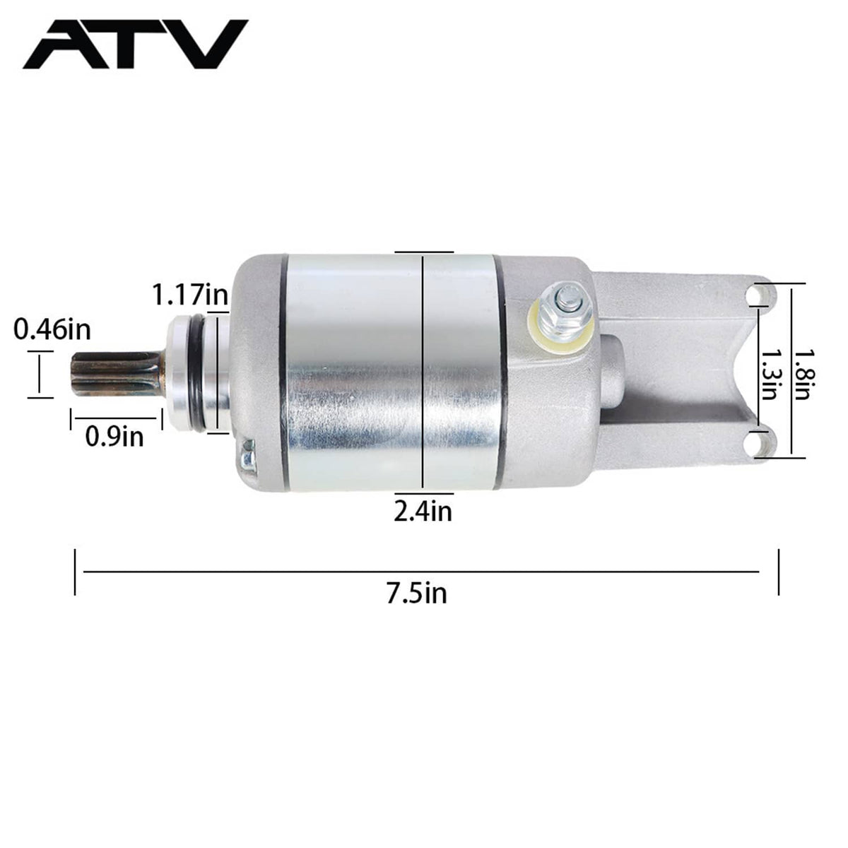Solidspare NEW 21163-1328 Starter for Kawasaki KVF360 Prairie 360 4x4 2003-2008 26-1251 ATV