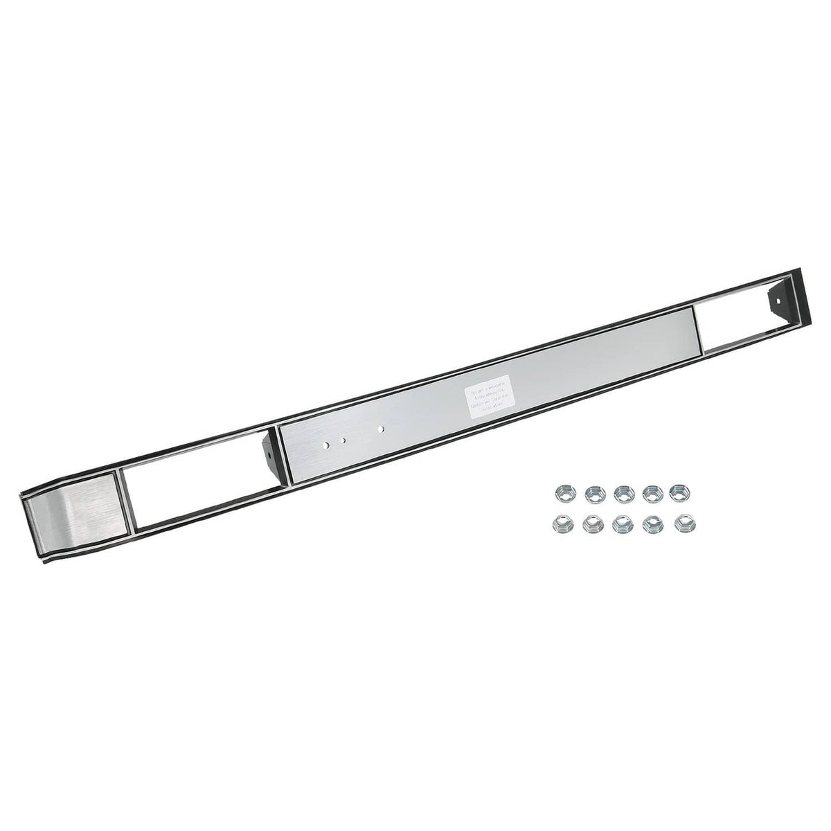 Solidspare Aluminum Dash AC Vent Plate Brushed For 1981-1987 Chevy silverado pickup truck