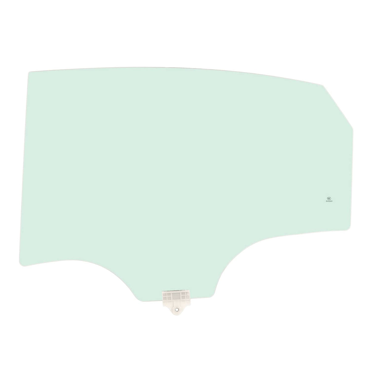 Solid Spare For 19-24 Kia Forte Sedan Driver Side Left Rear Door Window Glass Tempered Glass