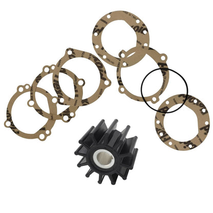 Solid Spare Water Pump Impeller Kit For Sherwood 10615 10615K ONAN 132-0349 CEF 500120 Ancor