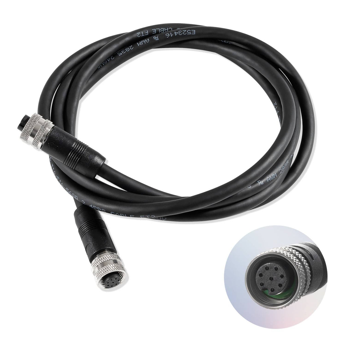 Solidspare Replace for Humminbird 720073-6 5ft. Boat Ethernet Cable AS EC 5E Ethernet Cor