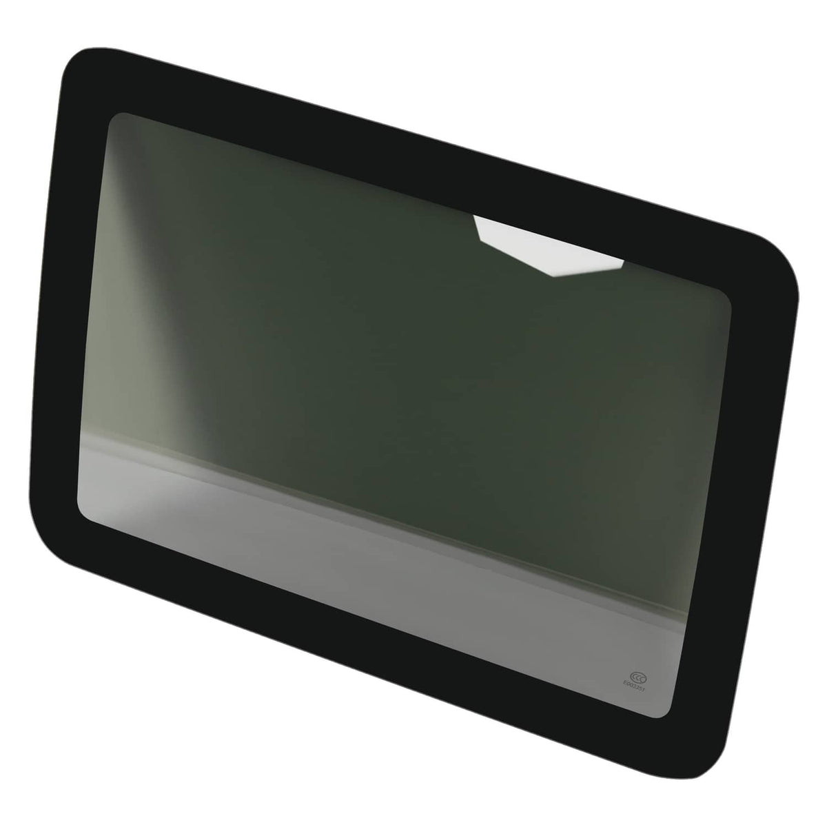 Solid Spare Fit Jeep Wrangler 2007-2010 Rear Left Driver Door Window Glass Dark Replacement
