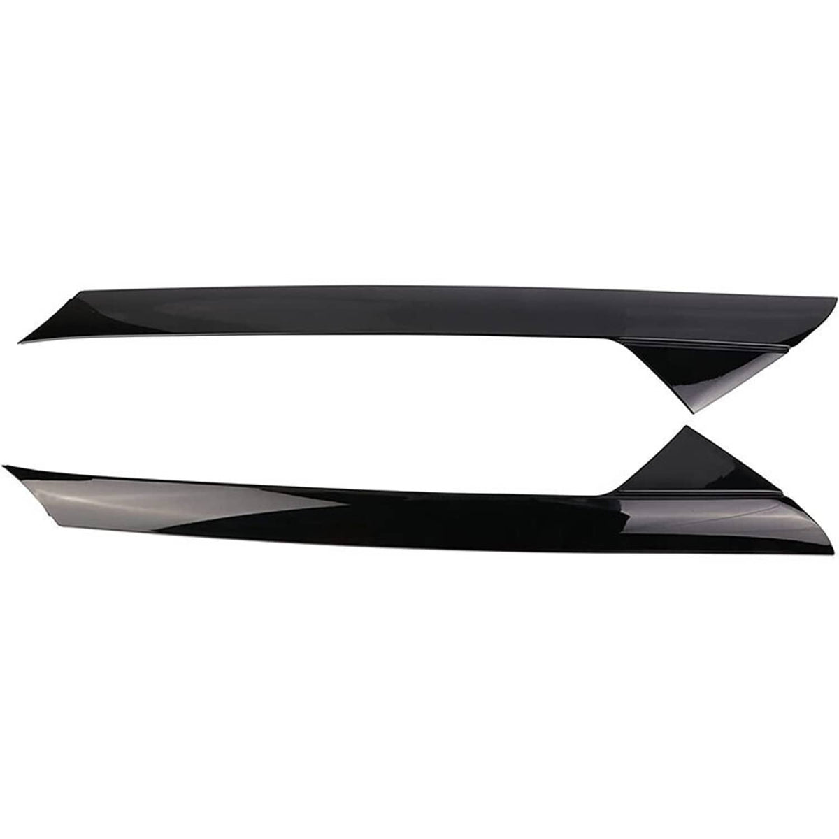 Solidspare Windshield Outer Trim Pillar Molding RH+LH Side Fit For 2011-2019 Ford Explorer