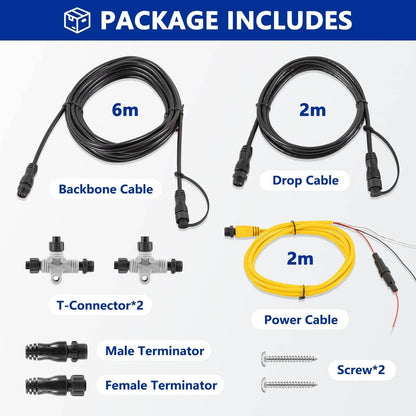 Solid Spare for Garmin NMEA 2000 (N2K) Basic Marine Complete Starter Kit 010-11442-00