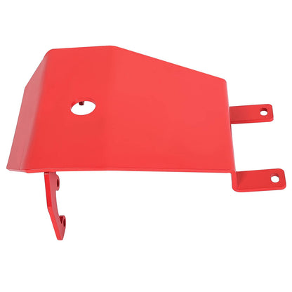 Solid Spare Front Skid Plate Red Steel For Jeep Wrangler 2018-23 / Gladiator 2020-23 RS62116