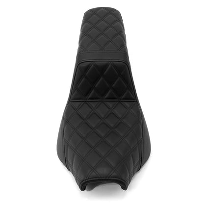 Solidspare Black Two-up Driver Passenger Seat For Harley Softail Standard FXST 2020-2024
