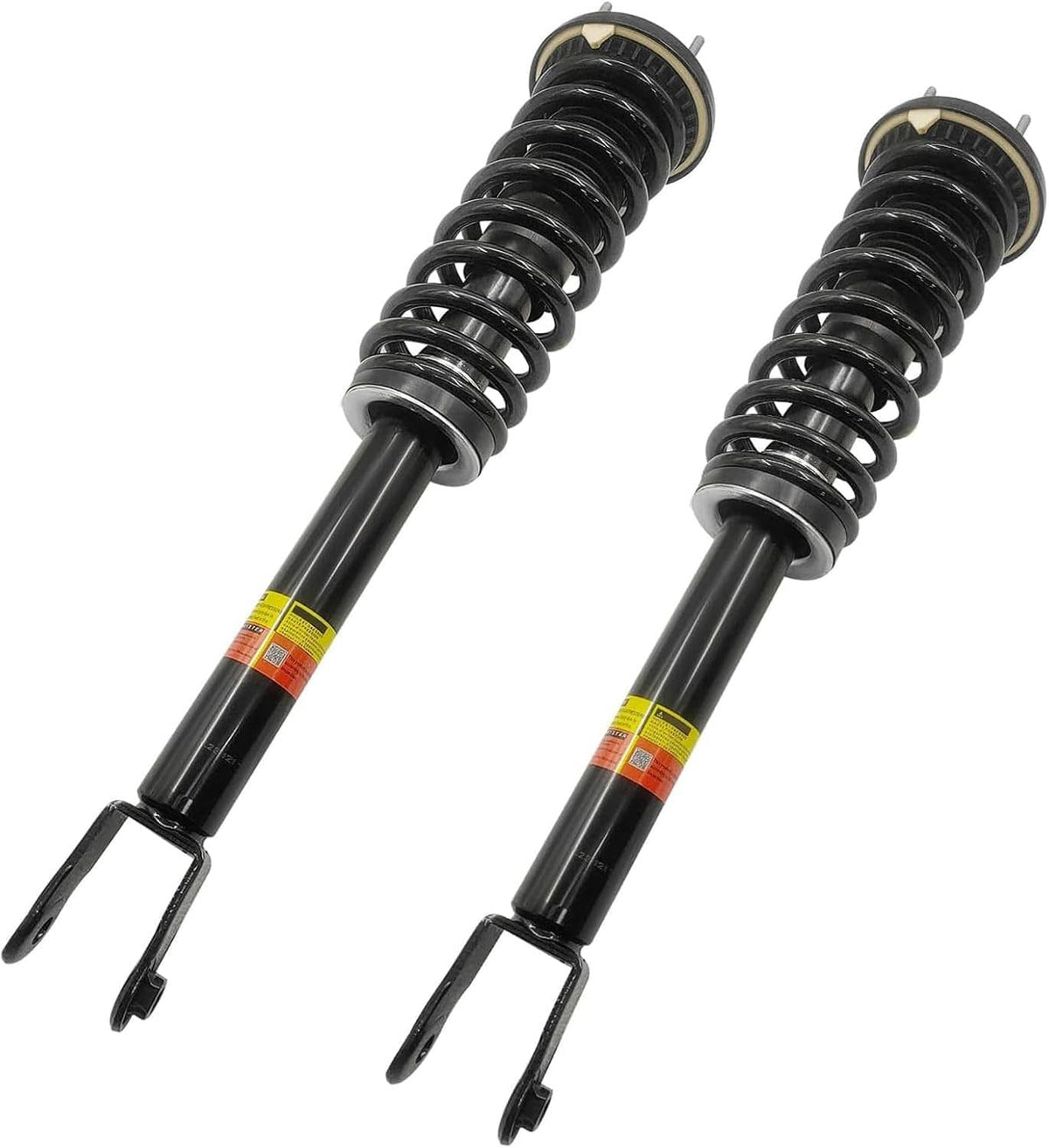 Solidspare 2Pcs Front Shock Struts Assembly w/Electric For 2010-2019 Jaguar XJ XJR X351 RWD